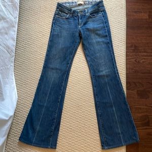 PAIGE Blue Flare & Wide Leg Jeans